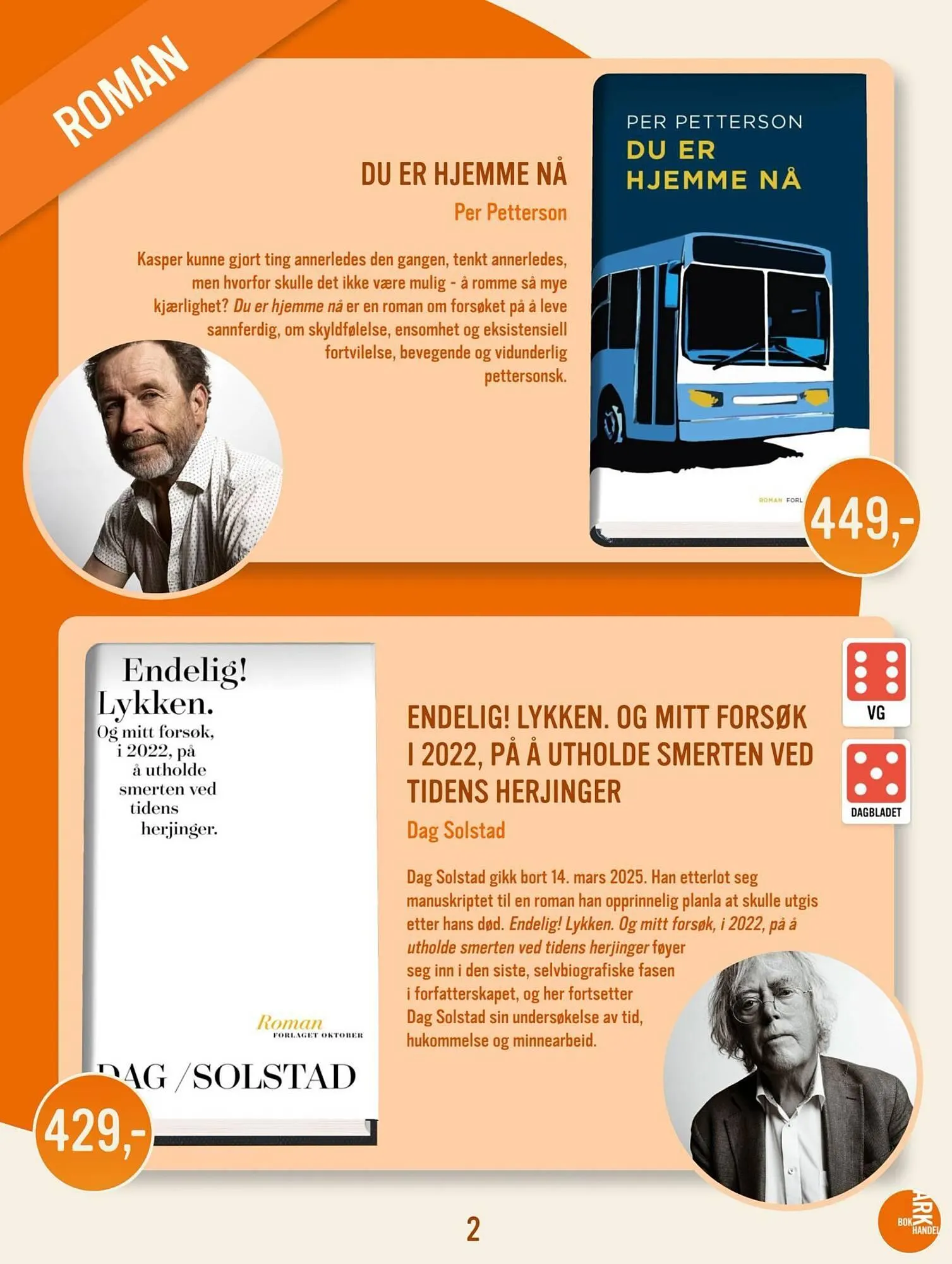 Ark Bokhandel kundeavis fra 1. oktober til 31. oktober 2025 - kundeavisside 2