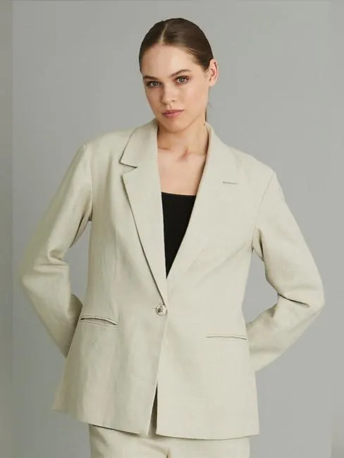 Venetia Blazer Silver grey