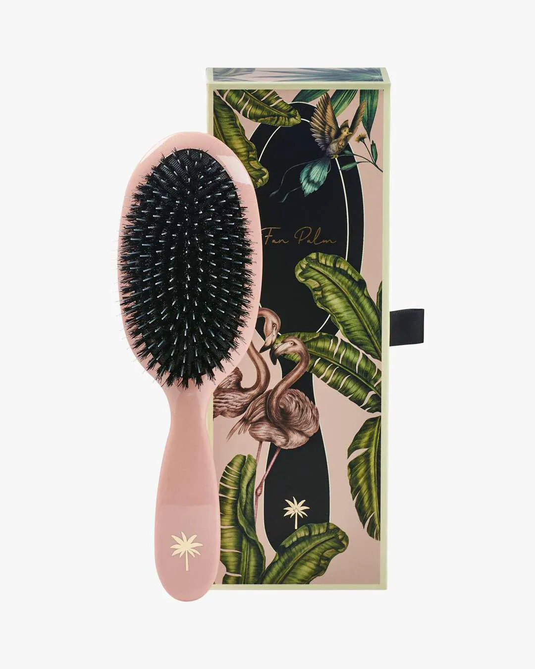 Blush Rose w/Glitter Medium Hair Brush