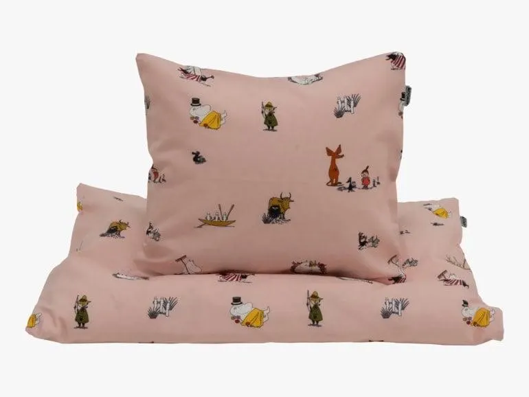 Sengesett moomin, pink