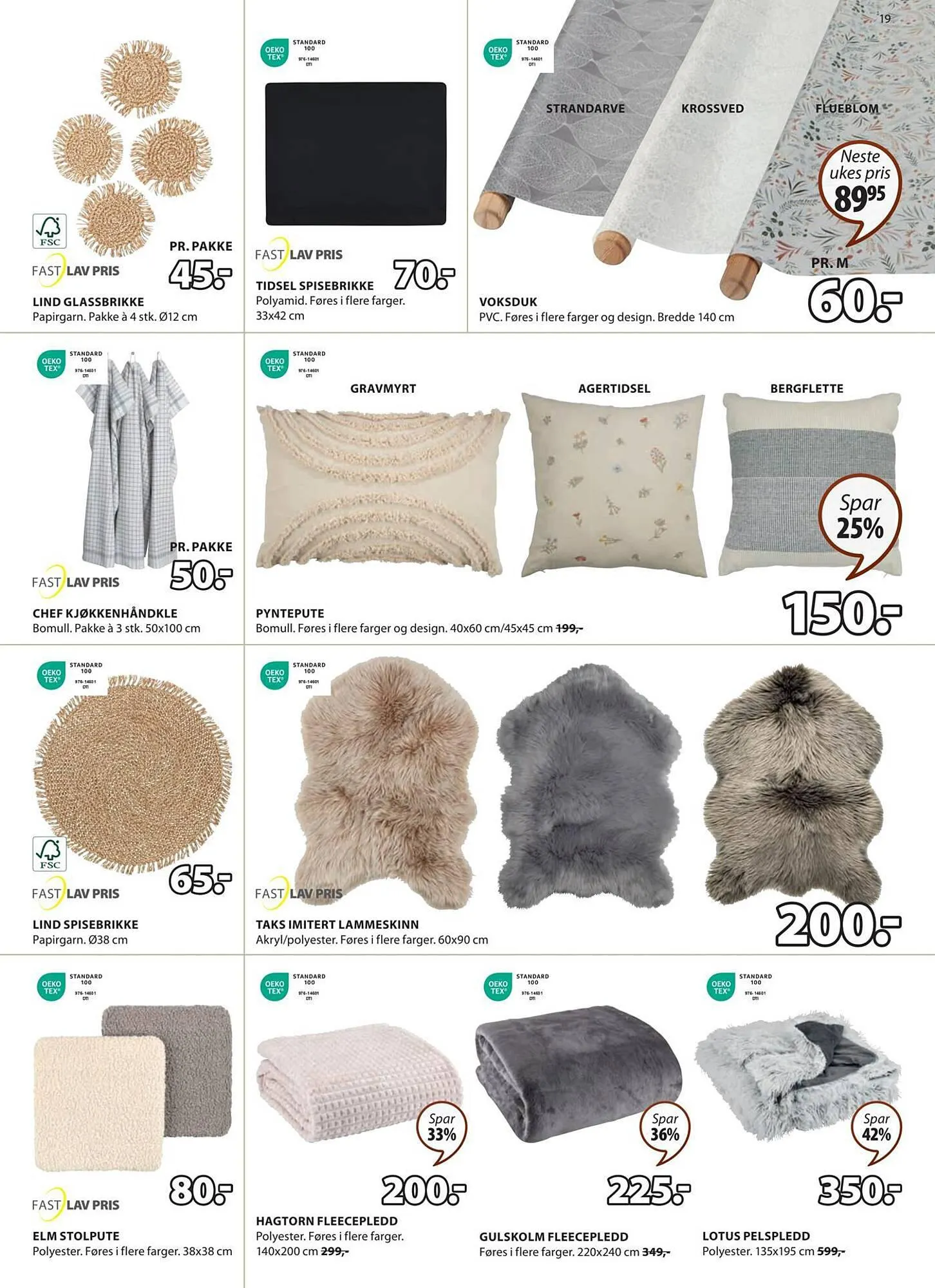 JYSK Kundeavis fra 17. september til 23. september 2023 - kundeavisside 19