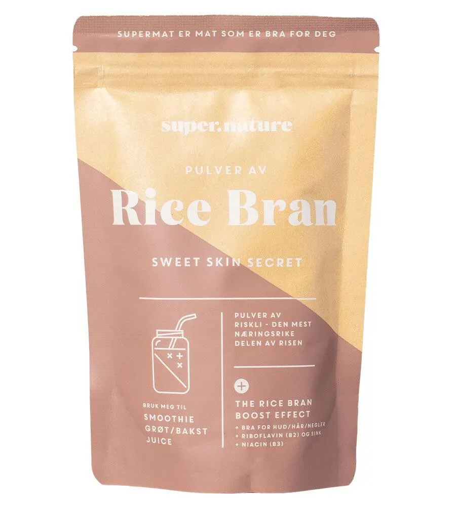 Supernature Rice Bran Pulver