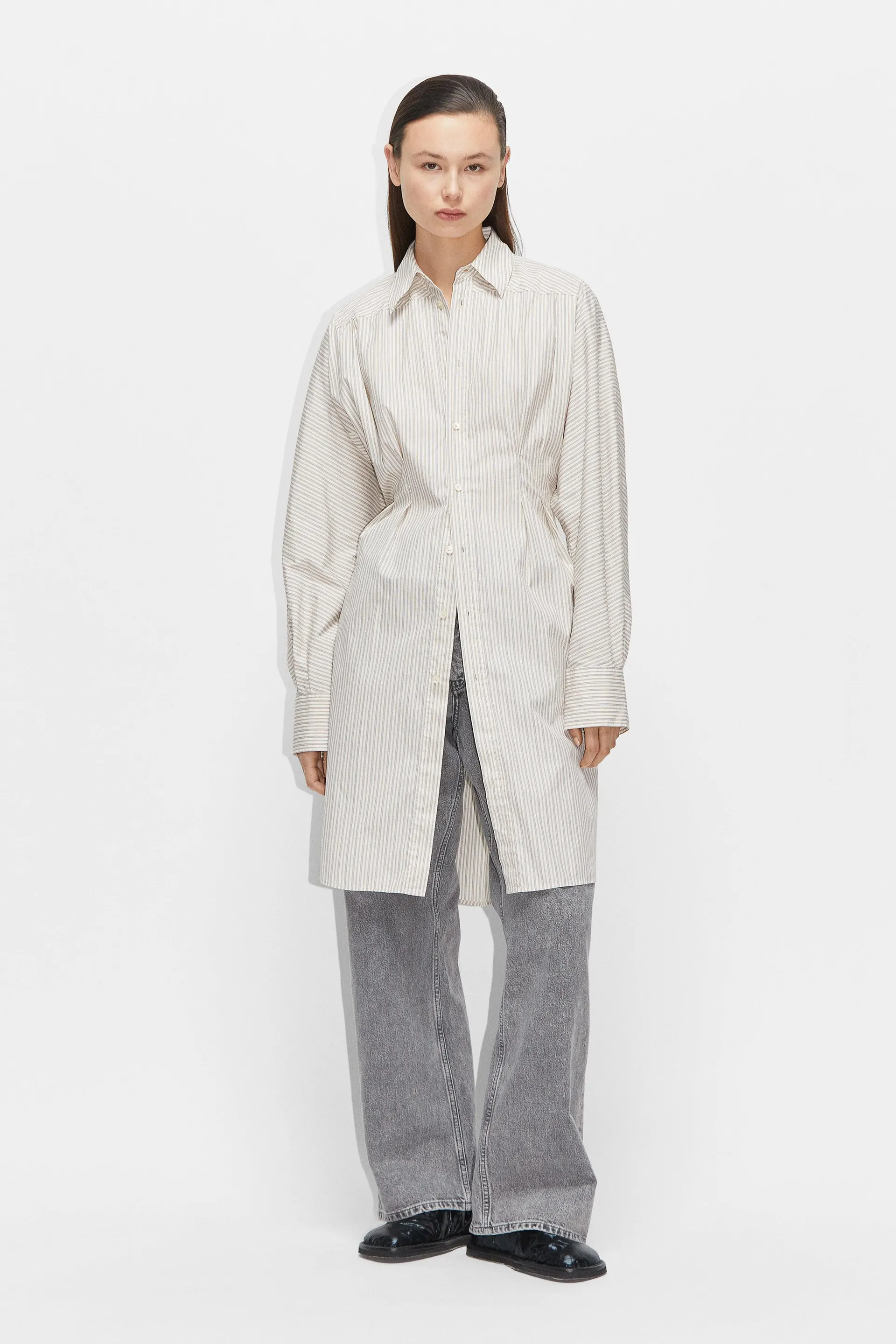 Relaxed Shaped Shirt Dress