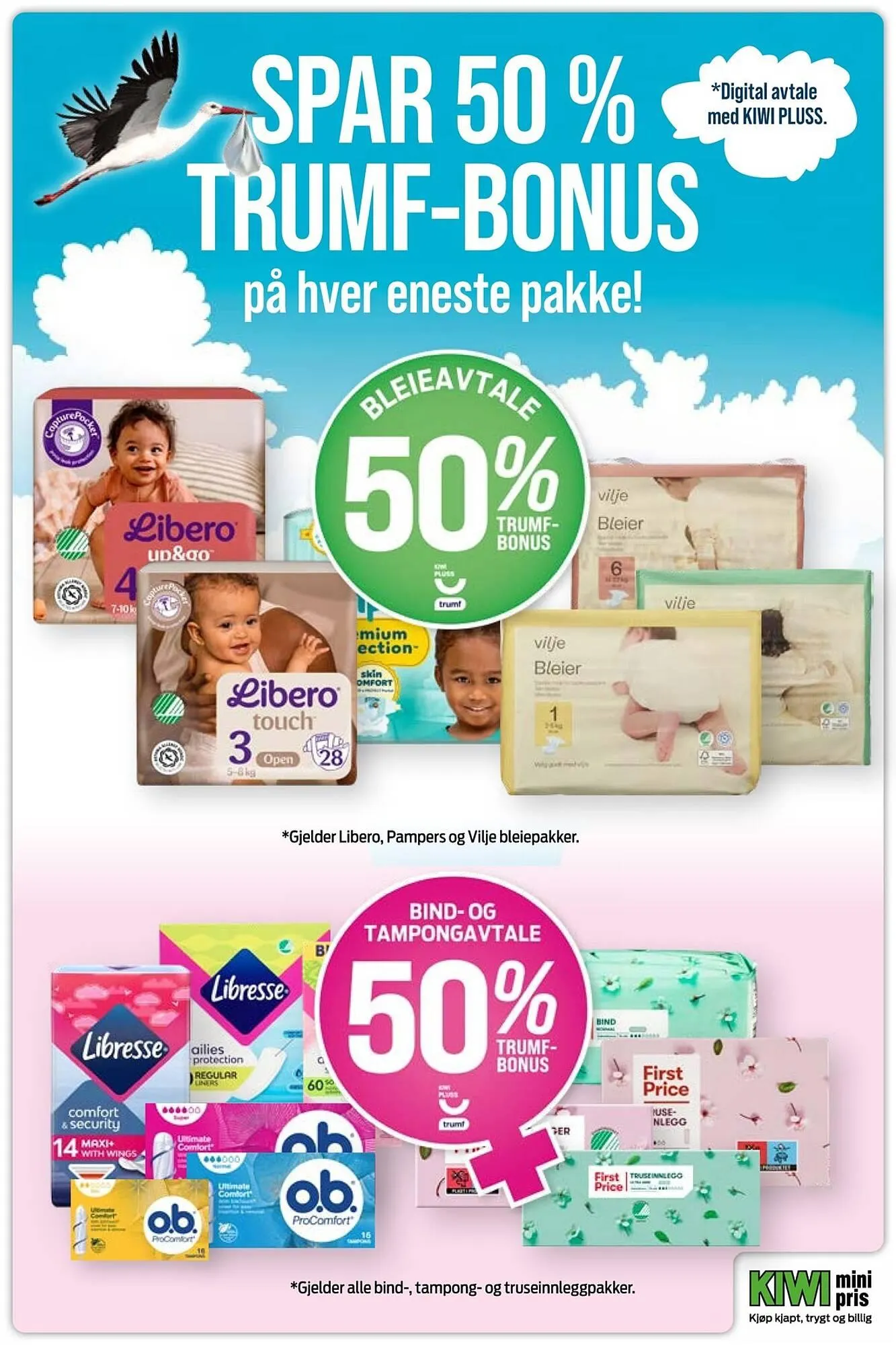 Kiwi kundeavis fra 16. mars til 22. mars 2026 - kundeavisside 33