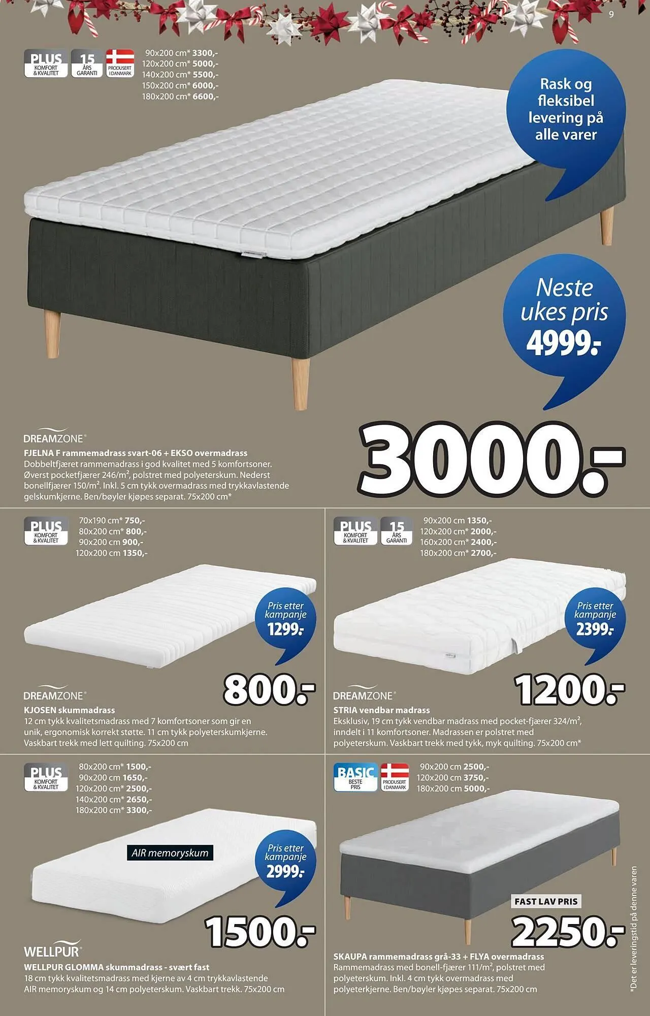JYSK kundeavis fra 1. desember til 14. desember 2025 - kundeavisside 9