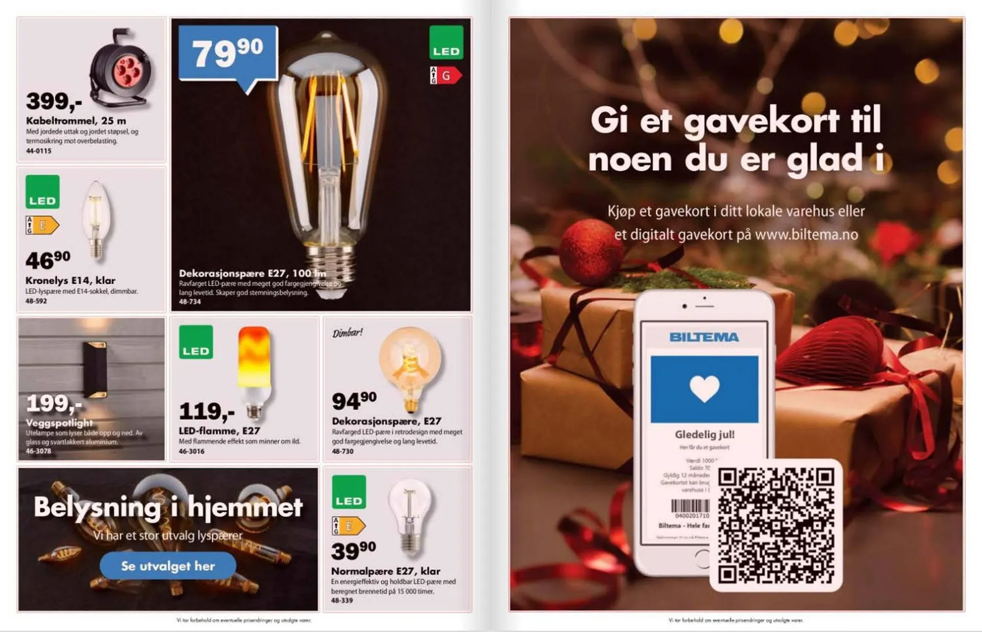 Biltema kundeavis fra 22. oktober til 31. desember 2025 - kundeavisside 7