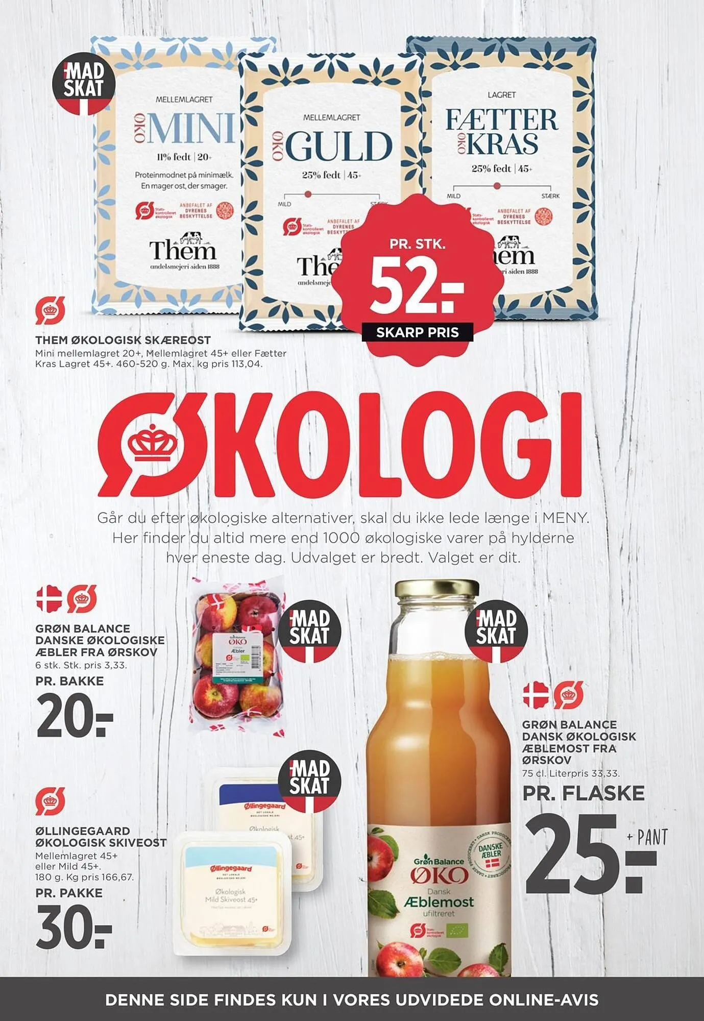 Meny kundeavis fra 27. februar til 5. mars 2026 - kundeavisside 20