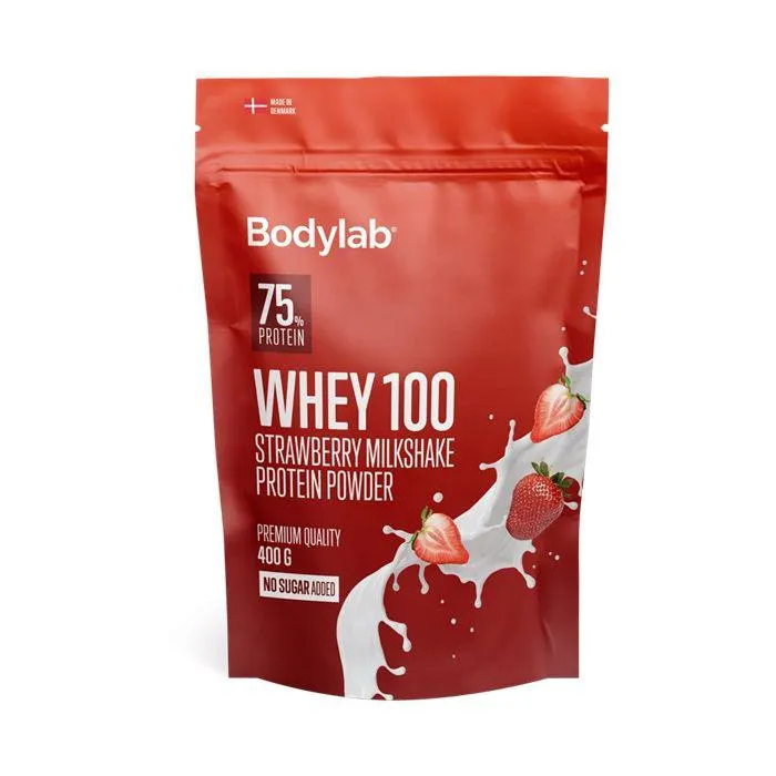 Bodylab Whey 100 Strawberry Milkshake 400 g