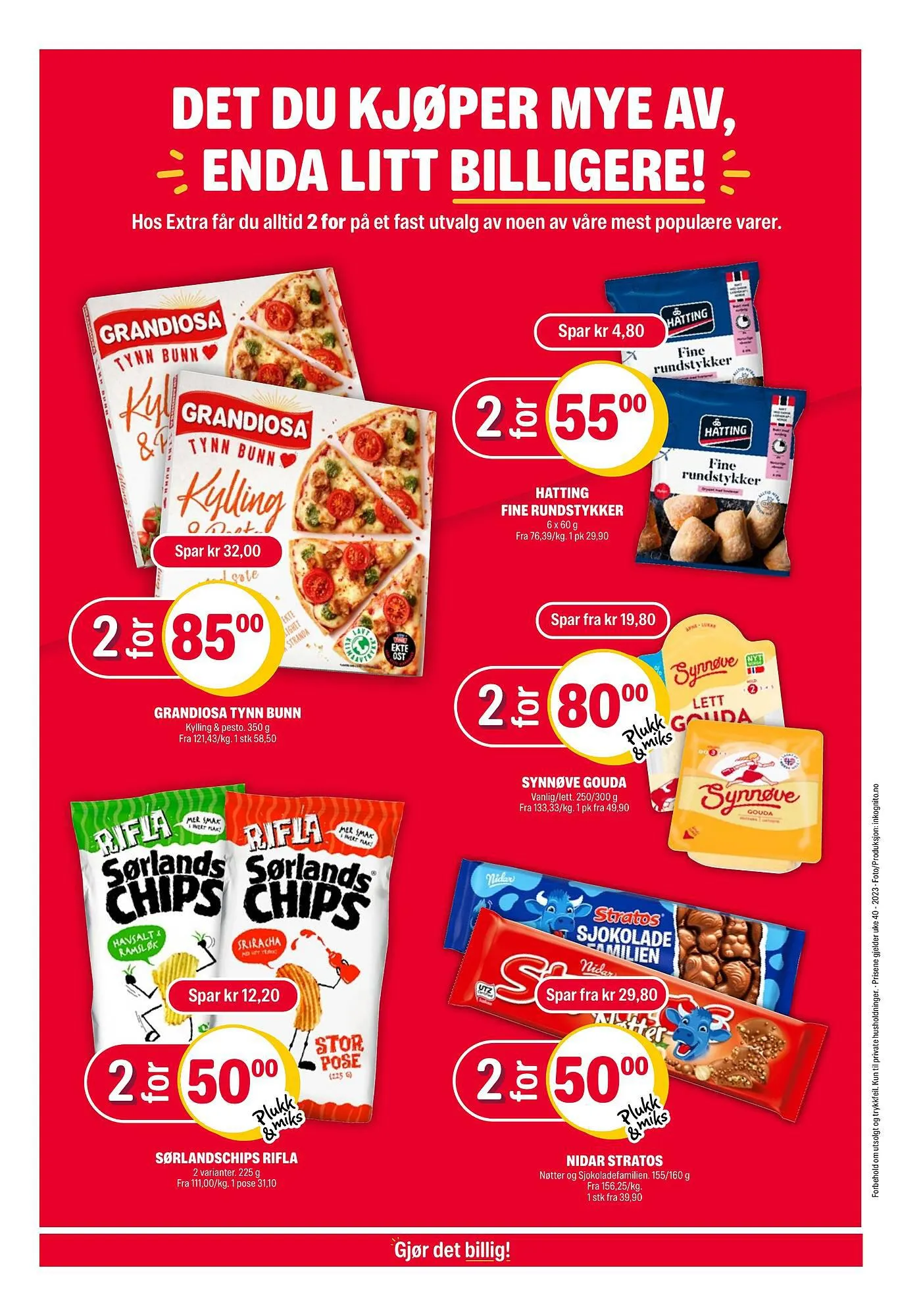 Coop Extra Kundeavis fra 2. oktober til 8. oktober 2023 - kundeavisside 9