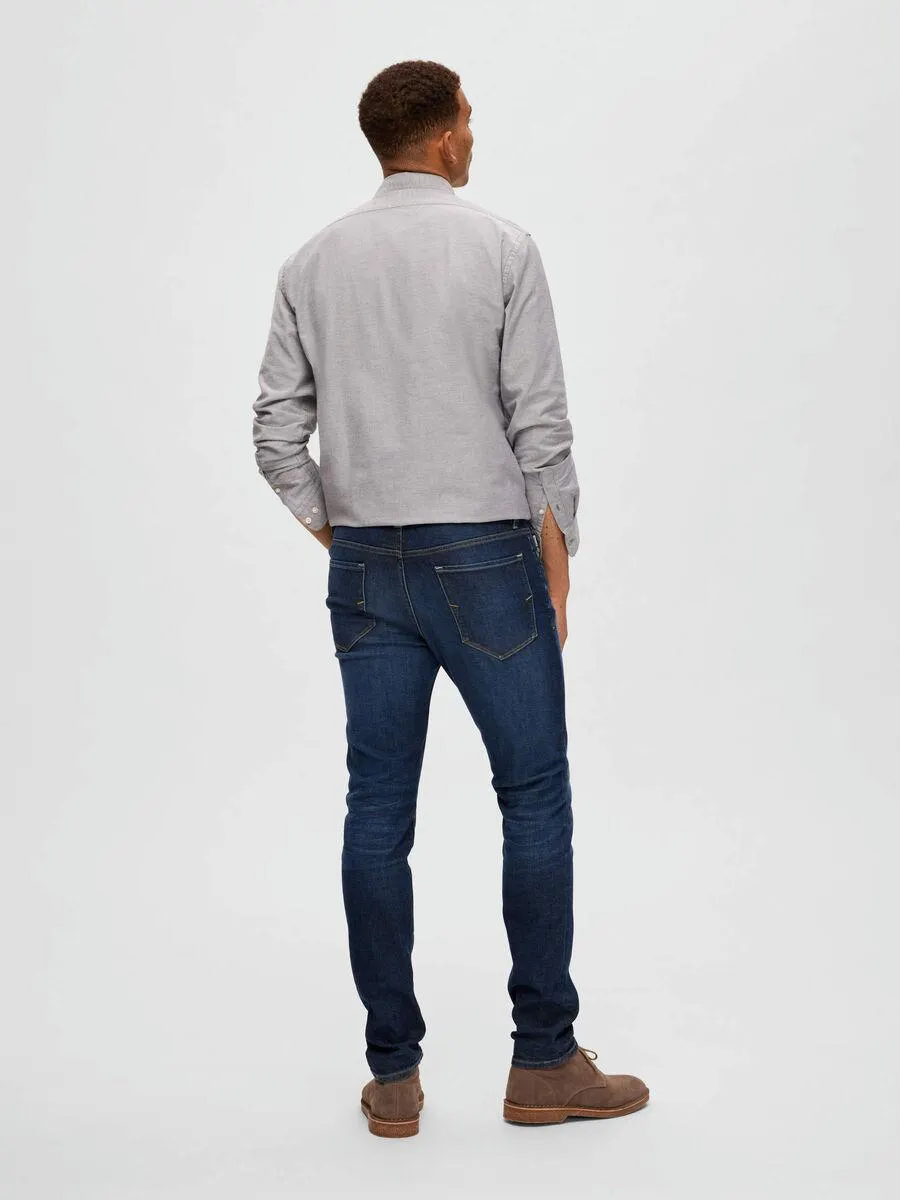 MØRK VASK SLIM FIT JEANS