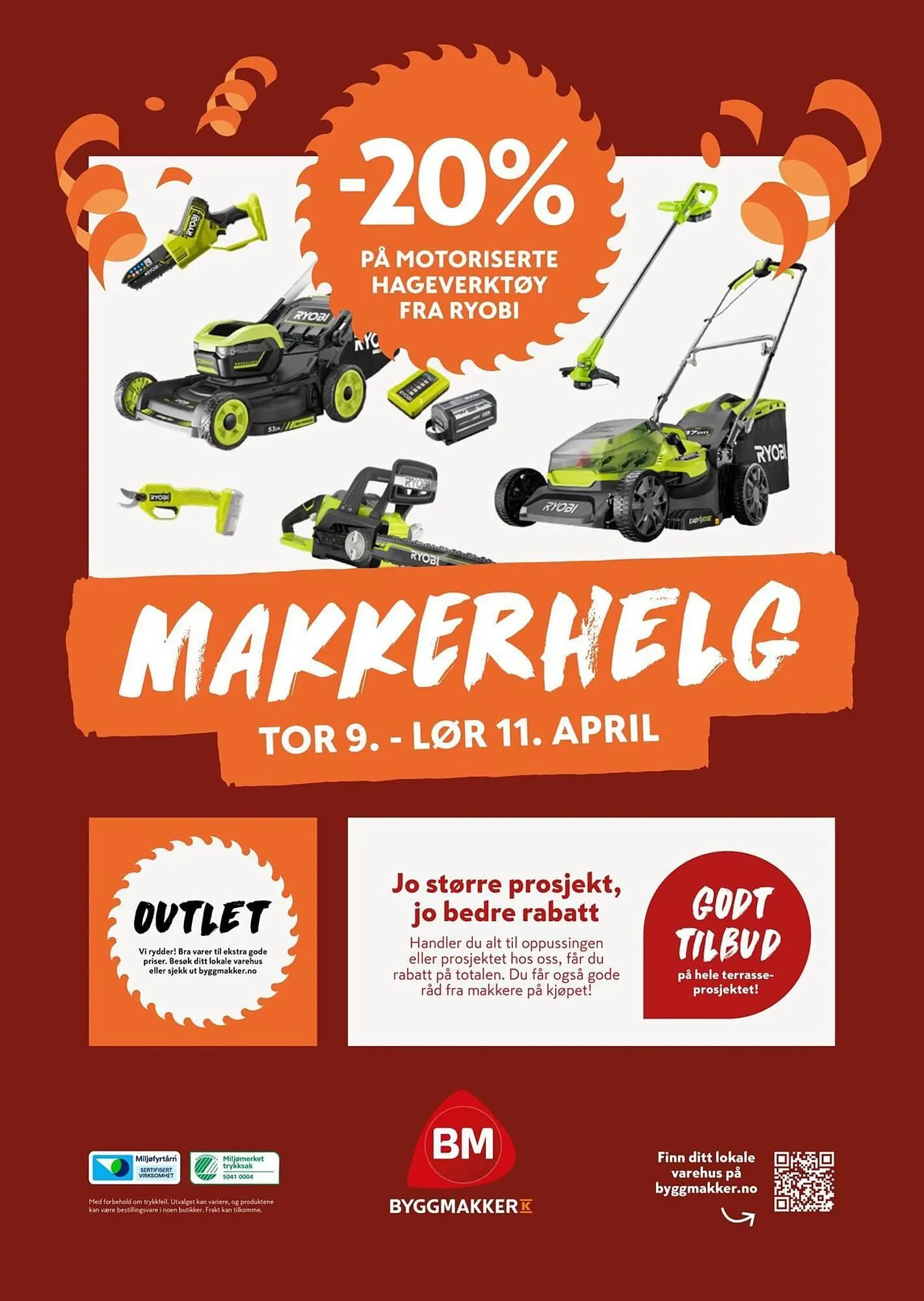 Byggmakker kundeavis fra 29. mars til 25. april 2026 - kundeavisside 8