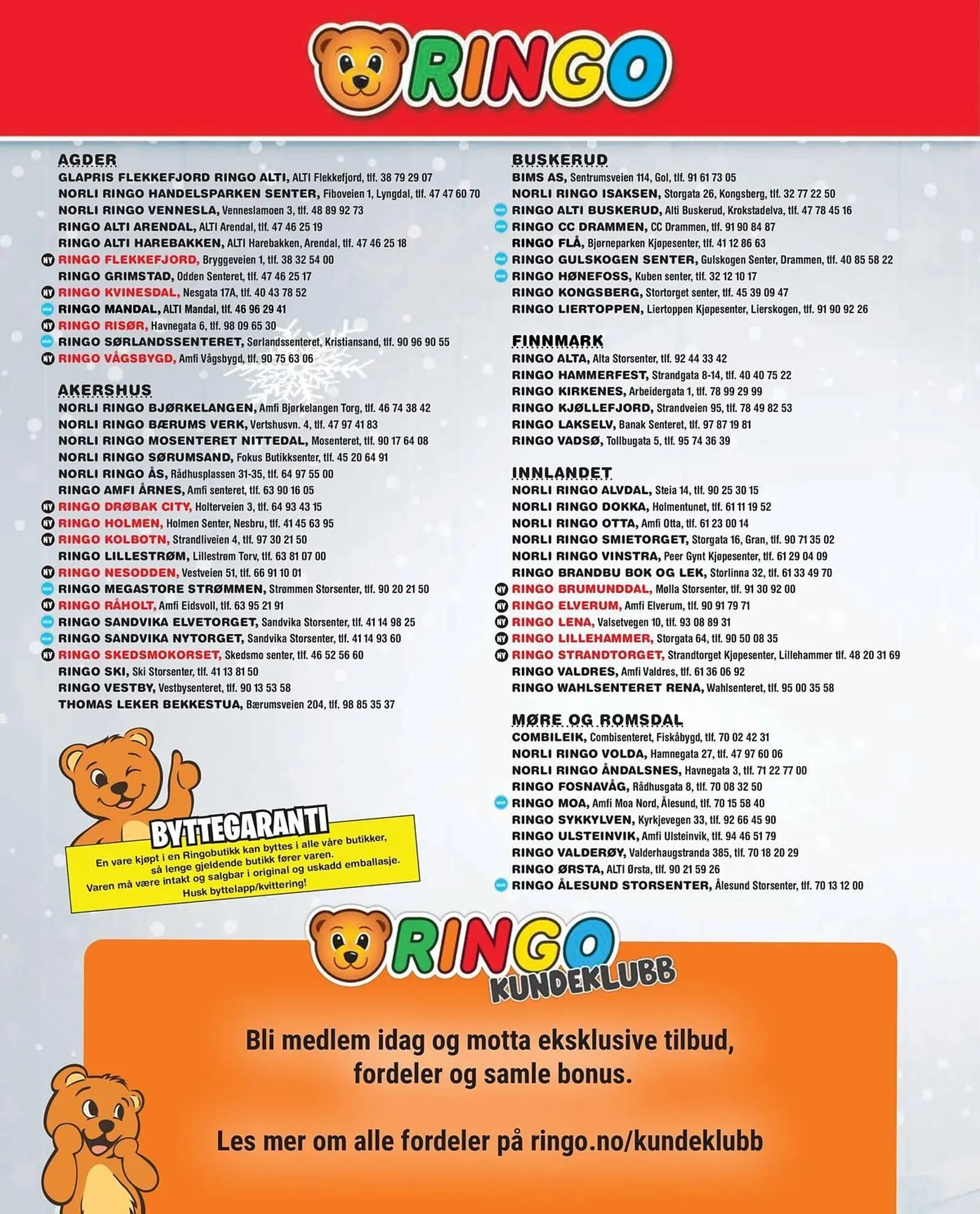 Ringo kundeavis fra 5. november til 31. desember 2025 - kundeavisside 66