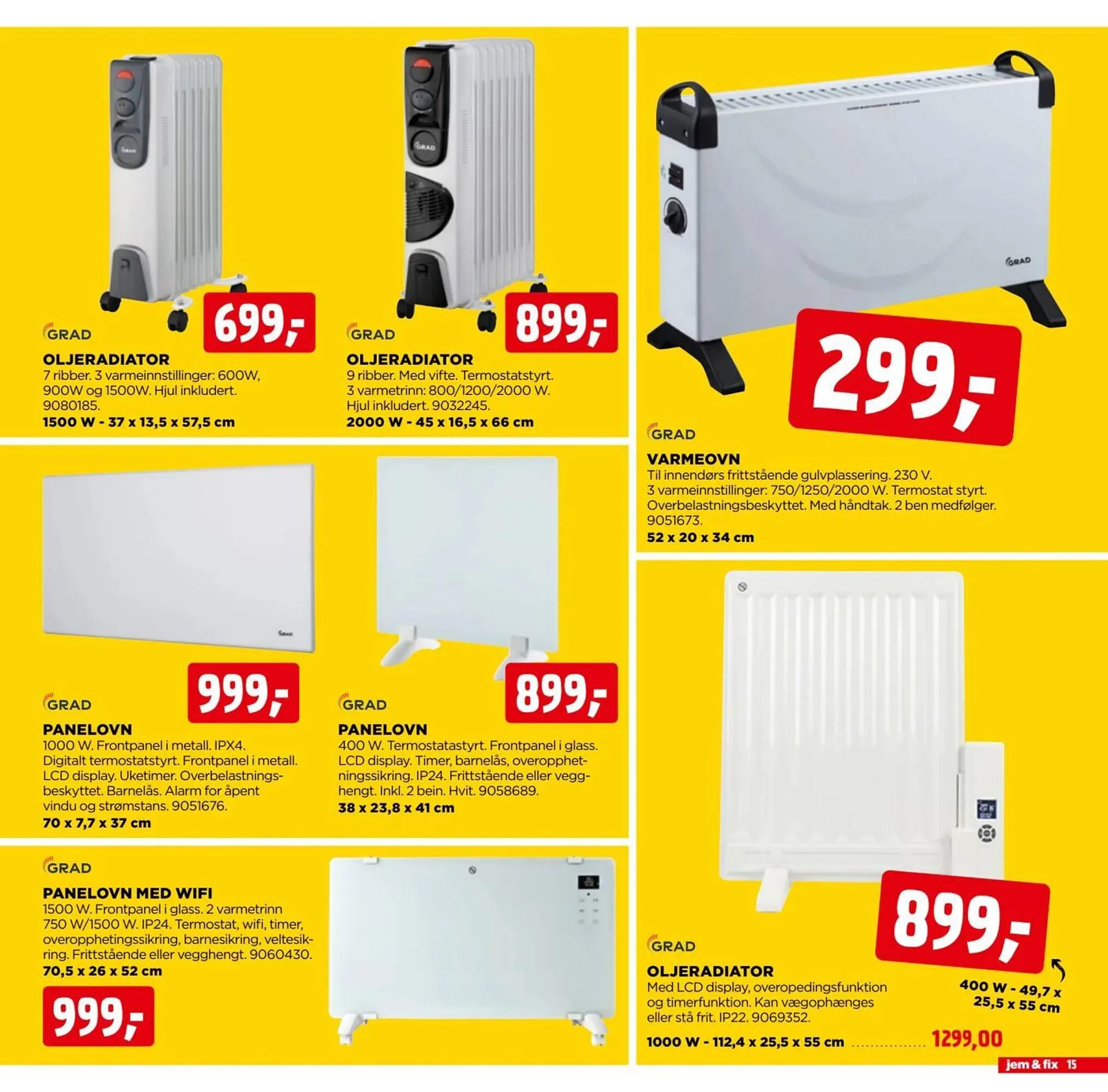 Jem & fix kundeavis fra 22. februar til 8. mars 2026 - kundeavisside 15