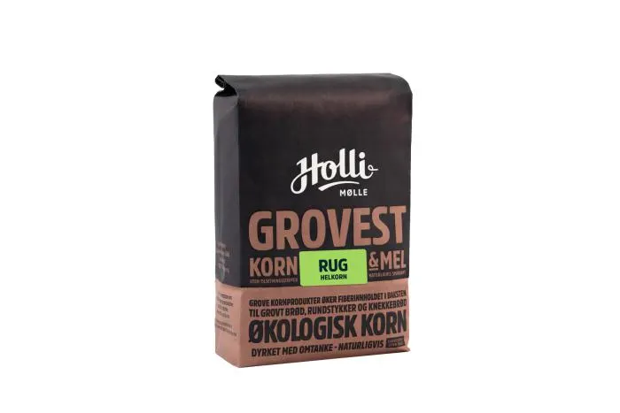 Holli Mølle Økologisk Rug helkorn
