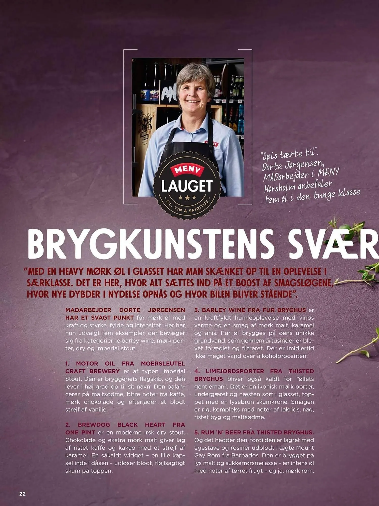 Meny kundeavis fra 25. juni til 25. juni 2026 - kundeavisside 22