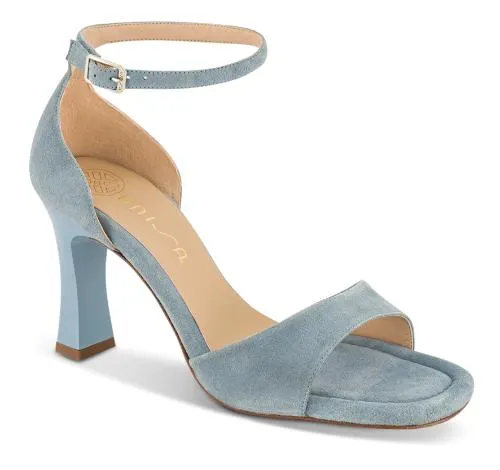 Unisa Damesandal med hæl Blå SAFIRA_KS