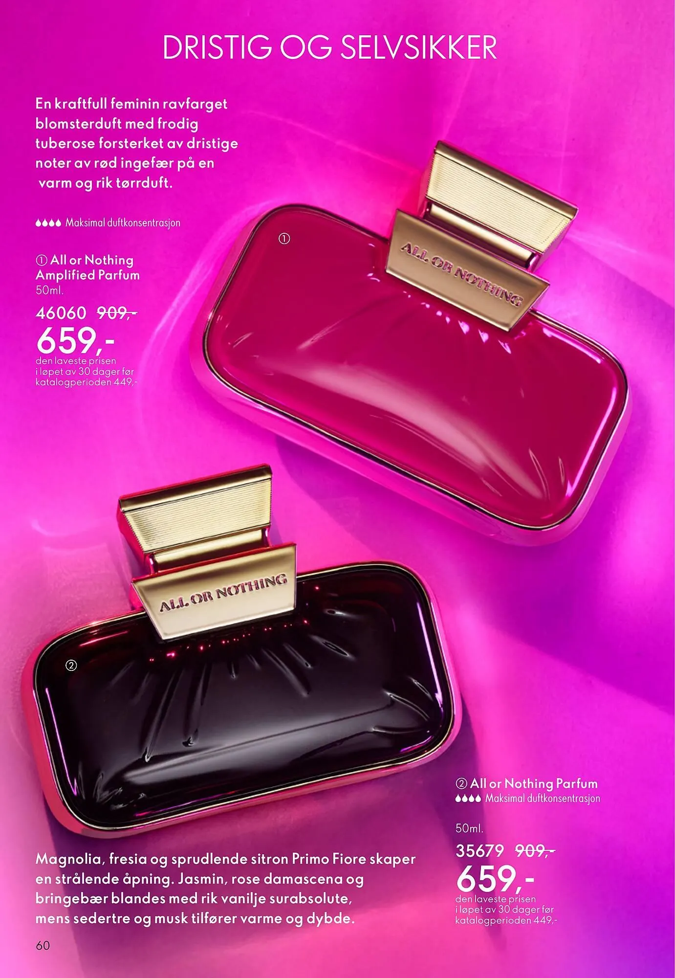 Oriflame katalog fra 8. oktober til 28. oktober 2025 - kundeavisside 60