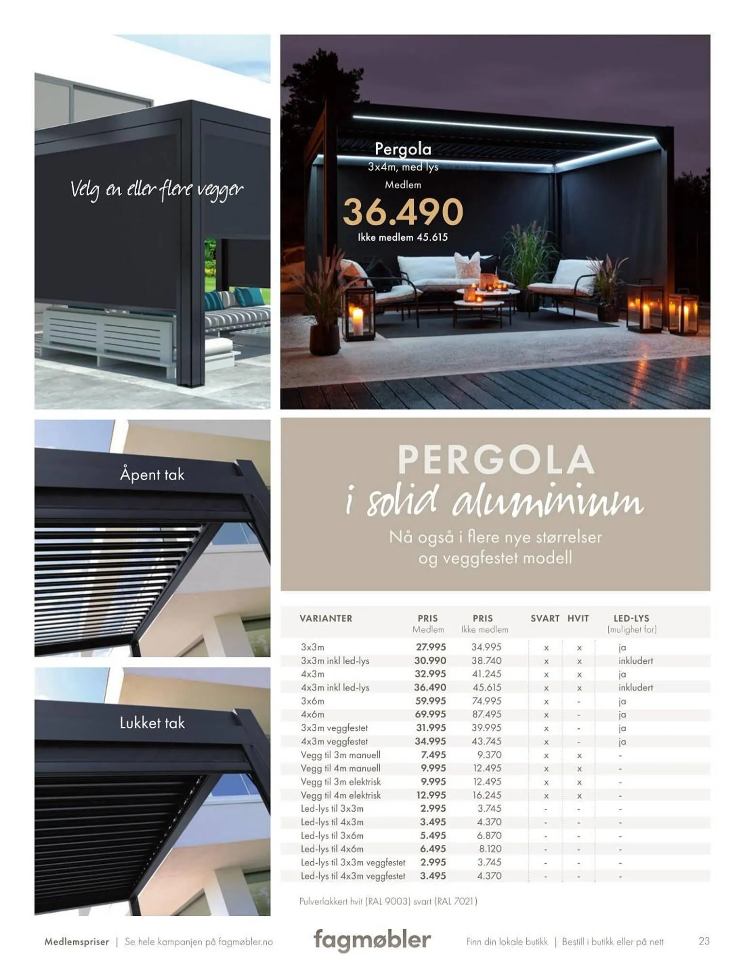 Fagmøbler Kundeavis fra 20. februar til 30. september 2025 - kundeavisside 23