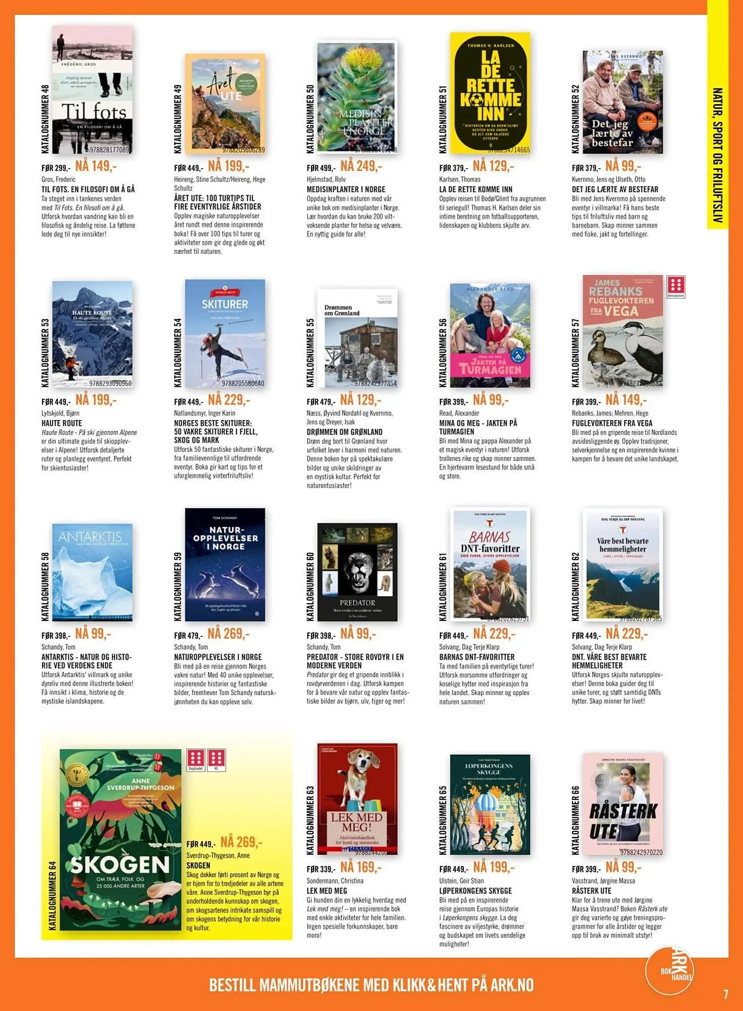 Ark Bokhandel kundeavis fra 16. februar til 9. mars 2026 - kundeavisside 7