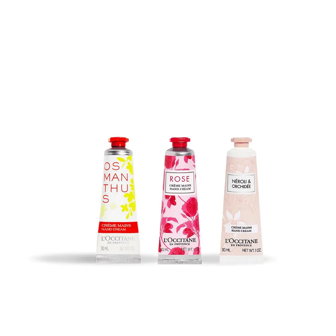 Hand Cream Trio Floral