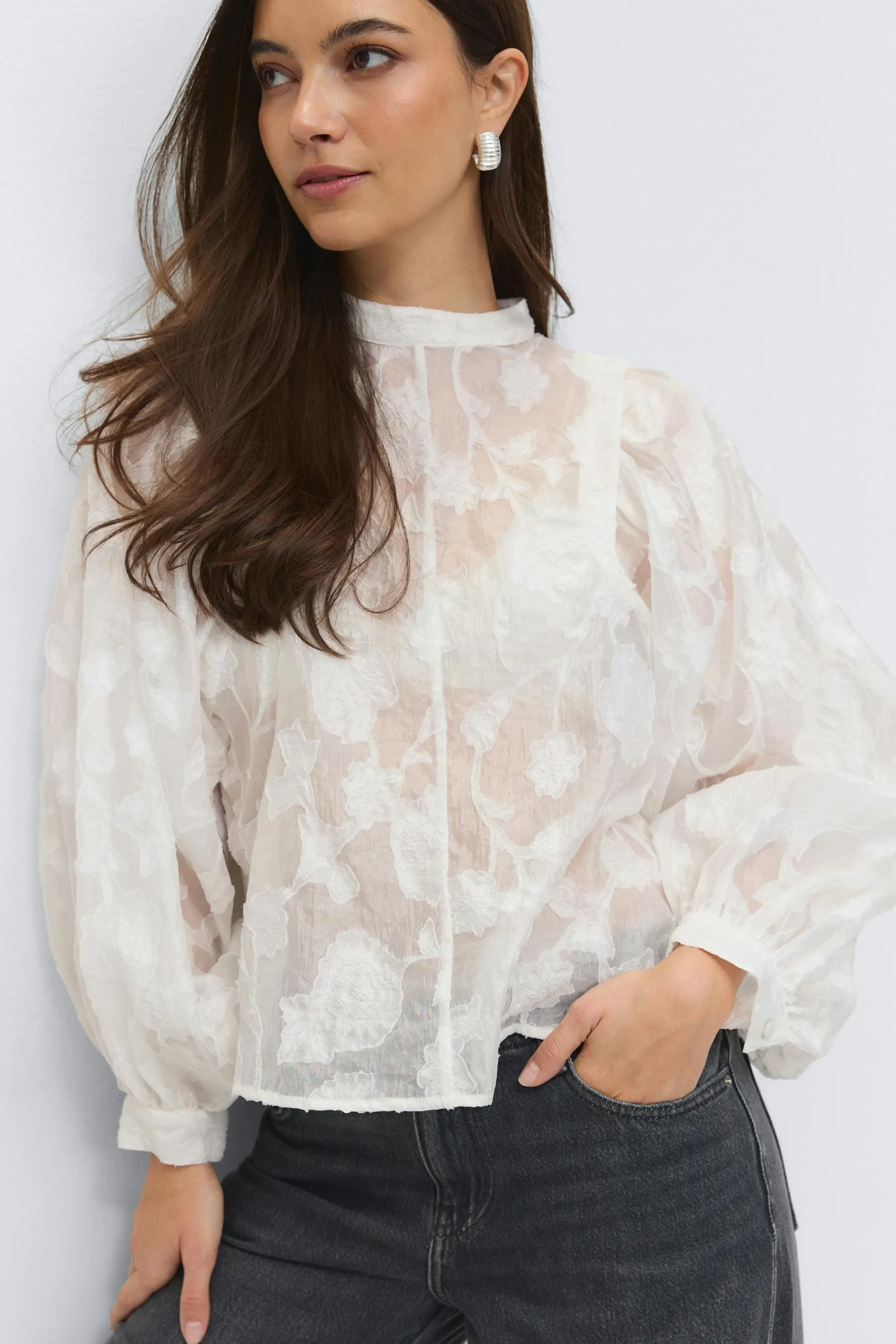 Structured blouse