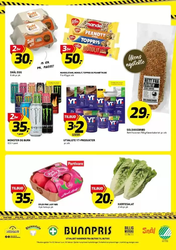 Bunnpris Kundeavis fra 10. februar til 24. februar 2025 - kundeavisside 17