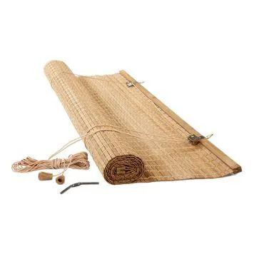 RULLEGARDIN BAMBUS EIKFARGET 140X160CM