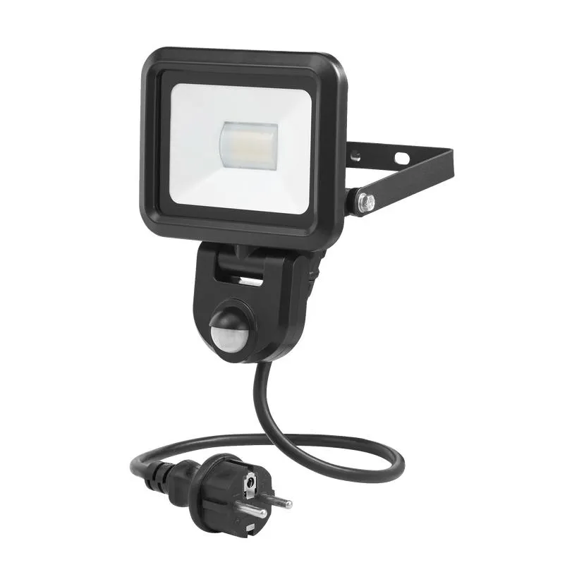 Strålkastare med rörelsevakt LED 820 lm 10 W IP54