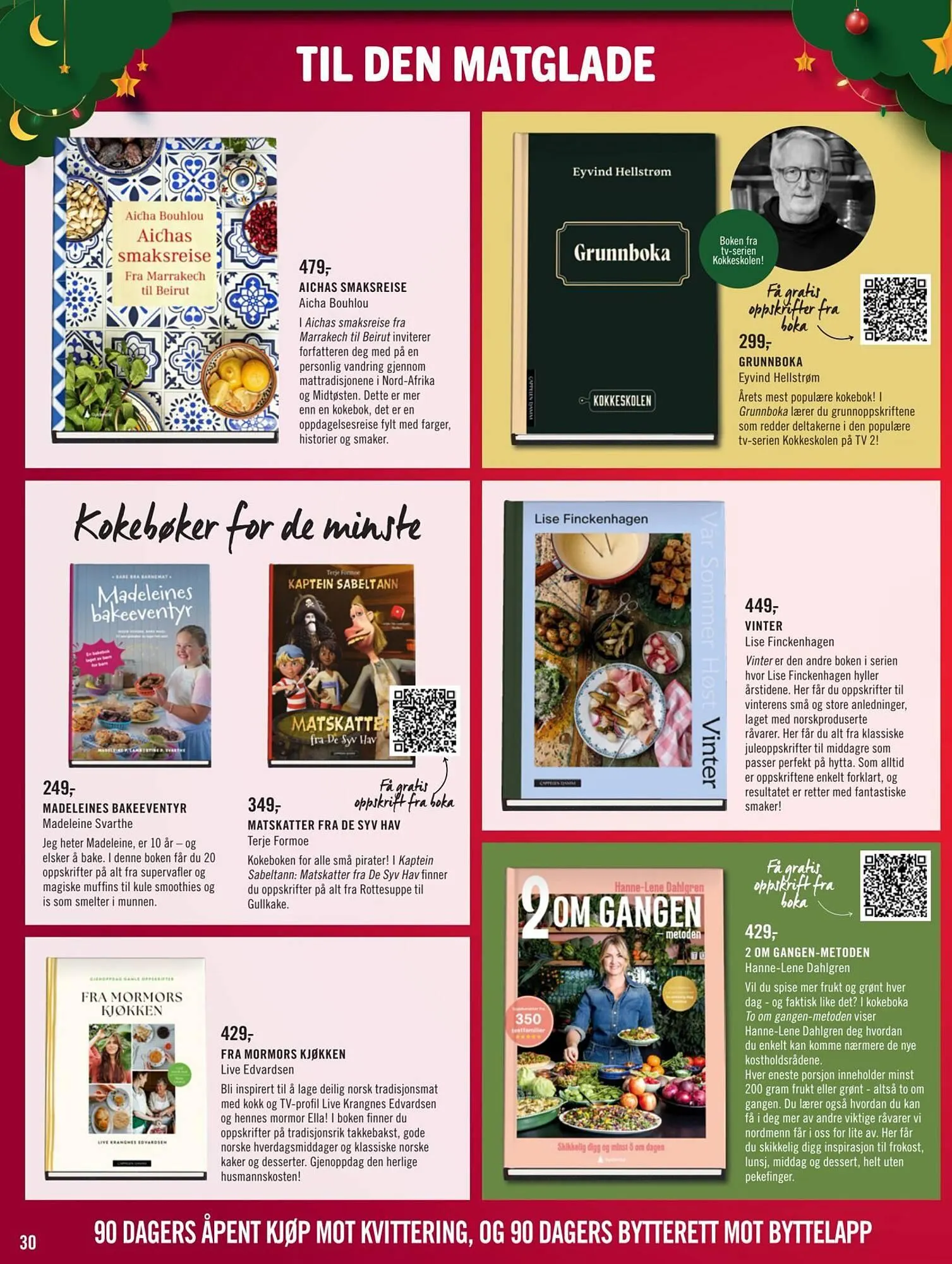 Ark Bokhandel kundeavis fra 1. desember til 25. desember 2025 - kundeavisside 30