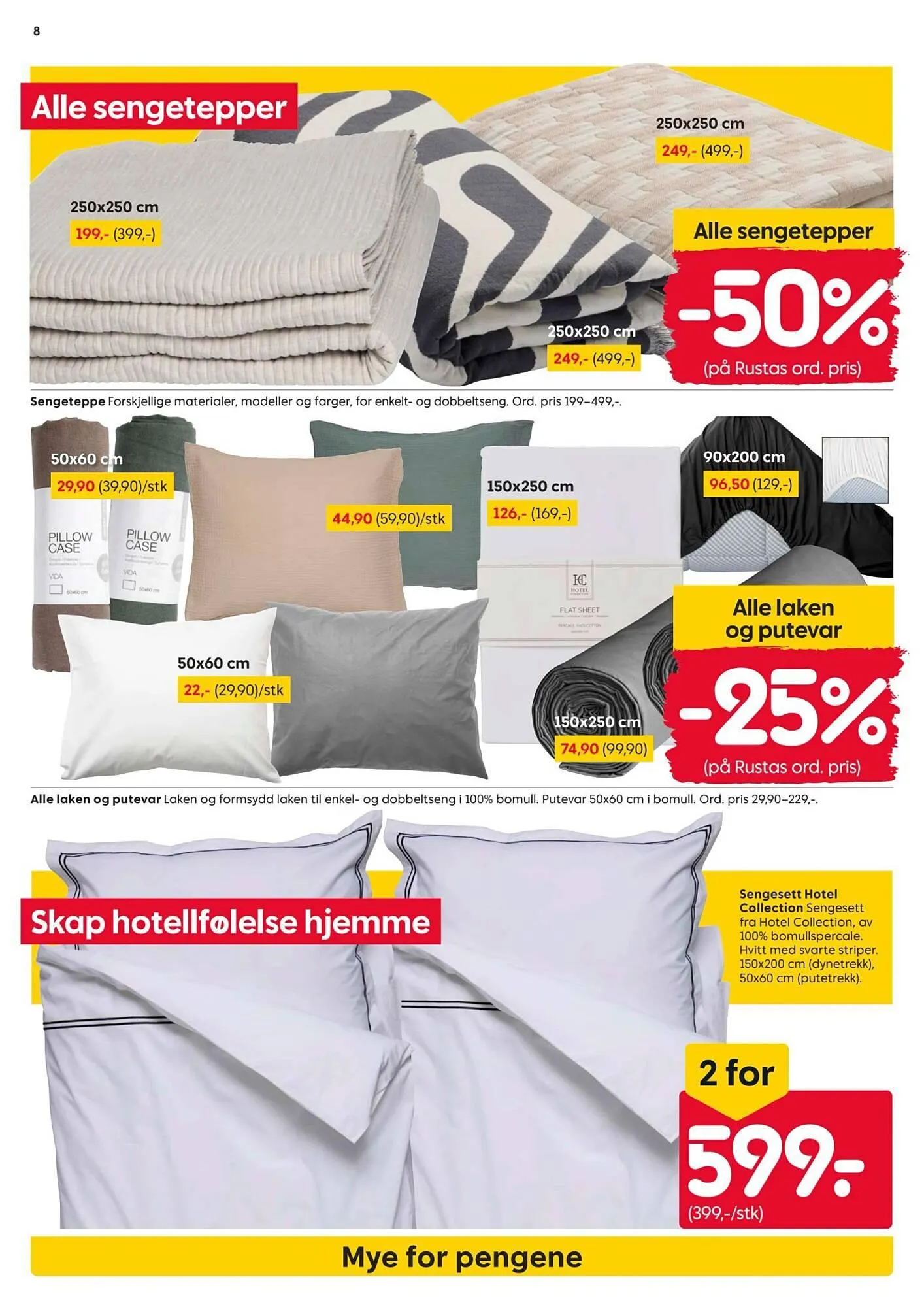 Rusta kundeavis fra 2. mars til 8. mars 2026 - kundeavisside 8