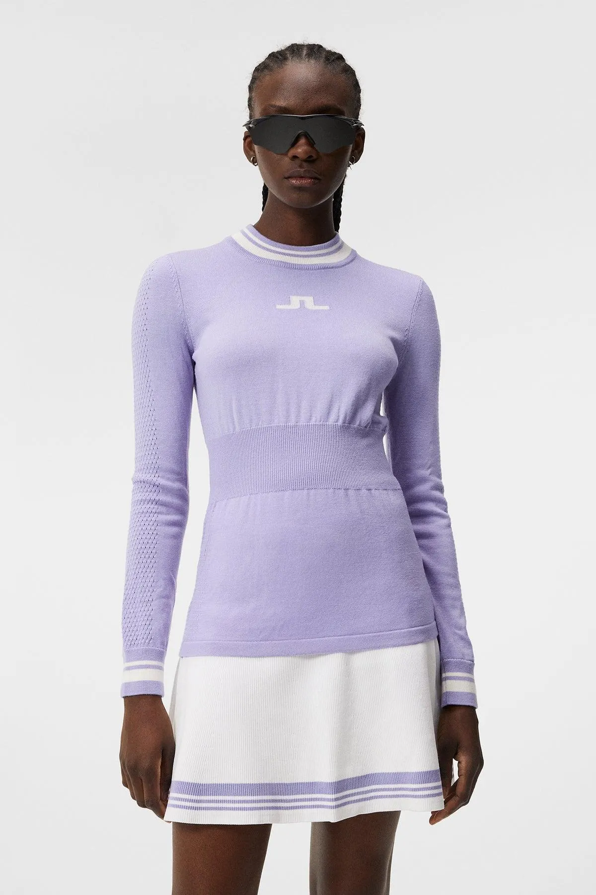 Bree Knitted Sweater Sweet Lavender