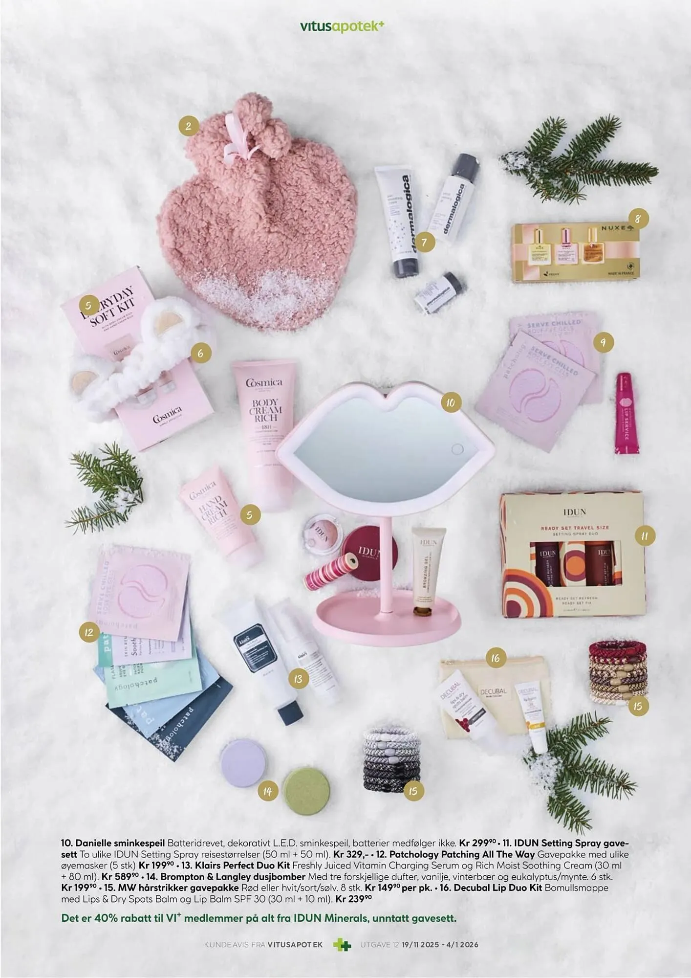 Vitusapotek kundeavis fra 19. november til 4. januar 2026 - kundeavisside 15