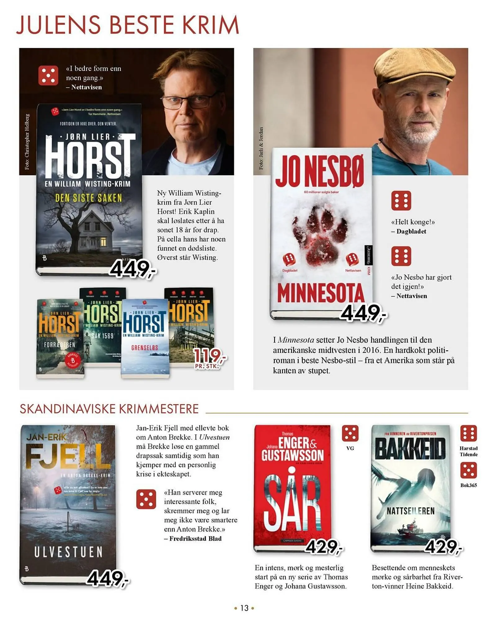 Norli kundeavis fra 2. desember til 31. desember 2025 - kundeavisside 13