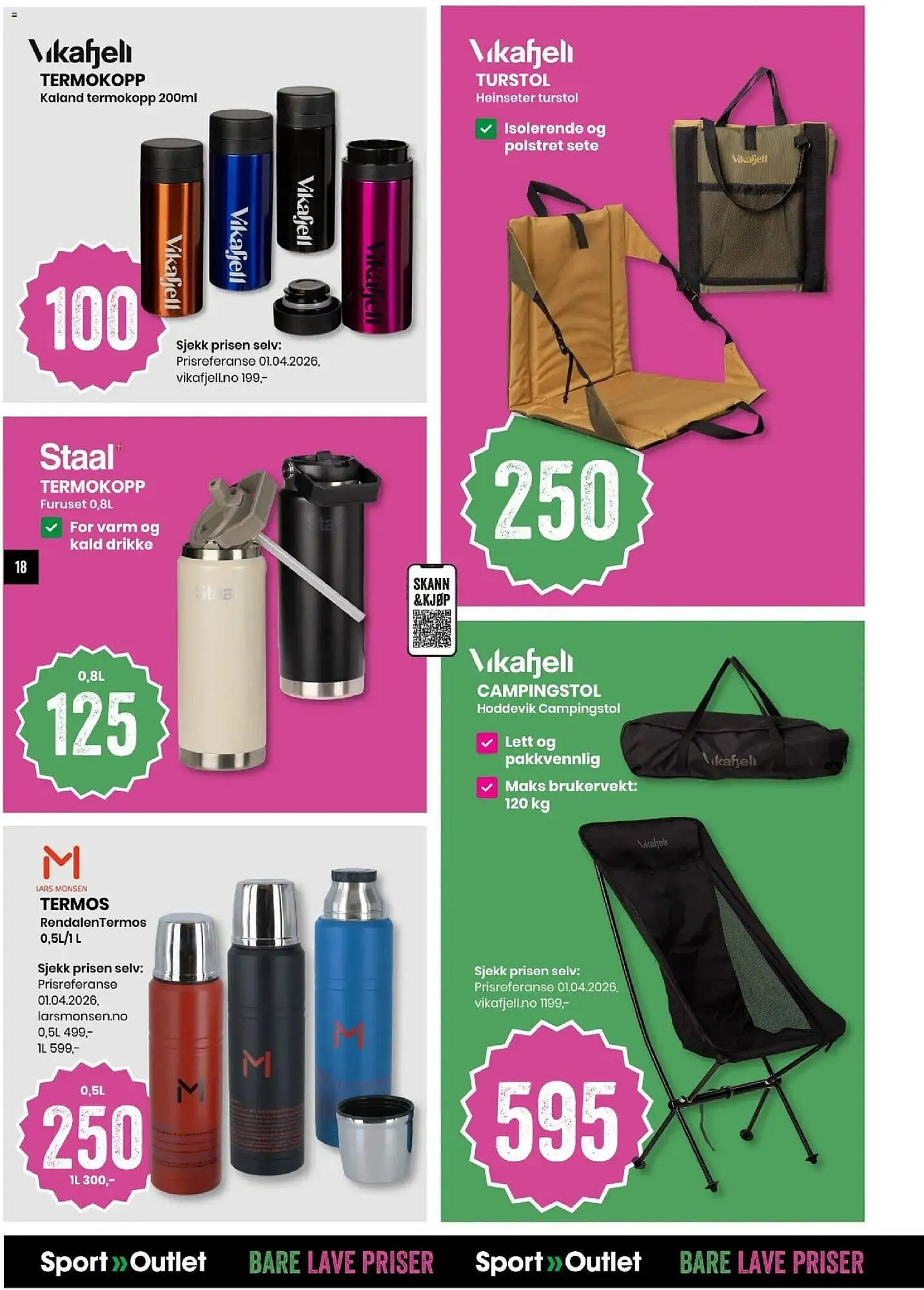 Sport Outlet kundeavis fra 21. april til 26. april 2026 - kundeavisside 18