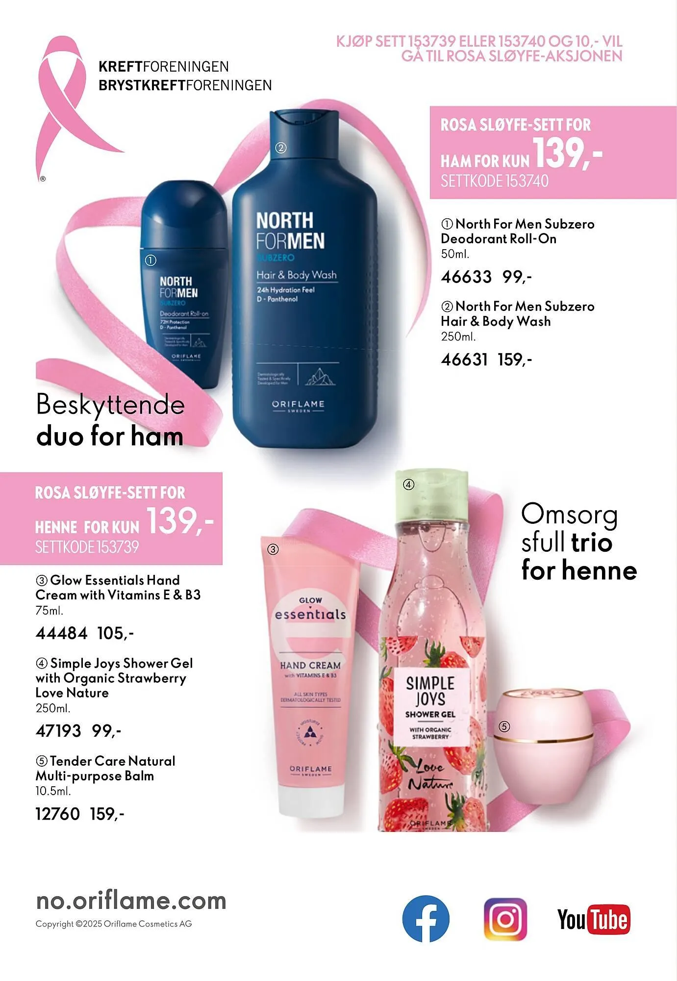 Oriflame katalog fra 8. oktober til 28. oktober 2025 - kundeavisside 148