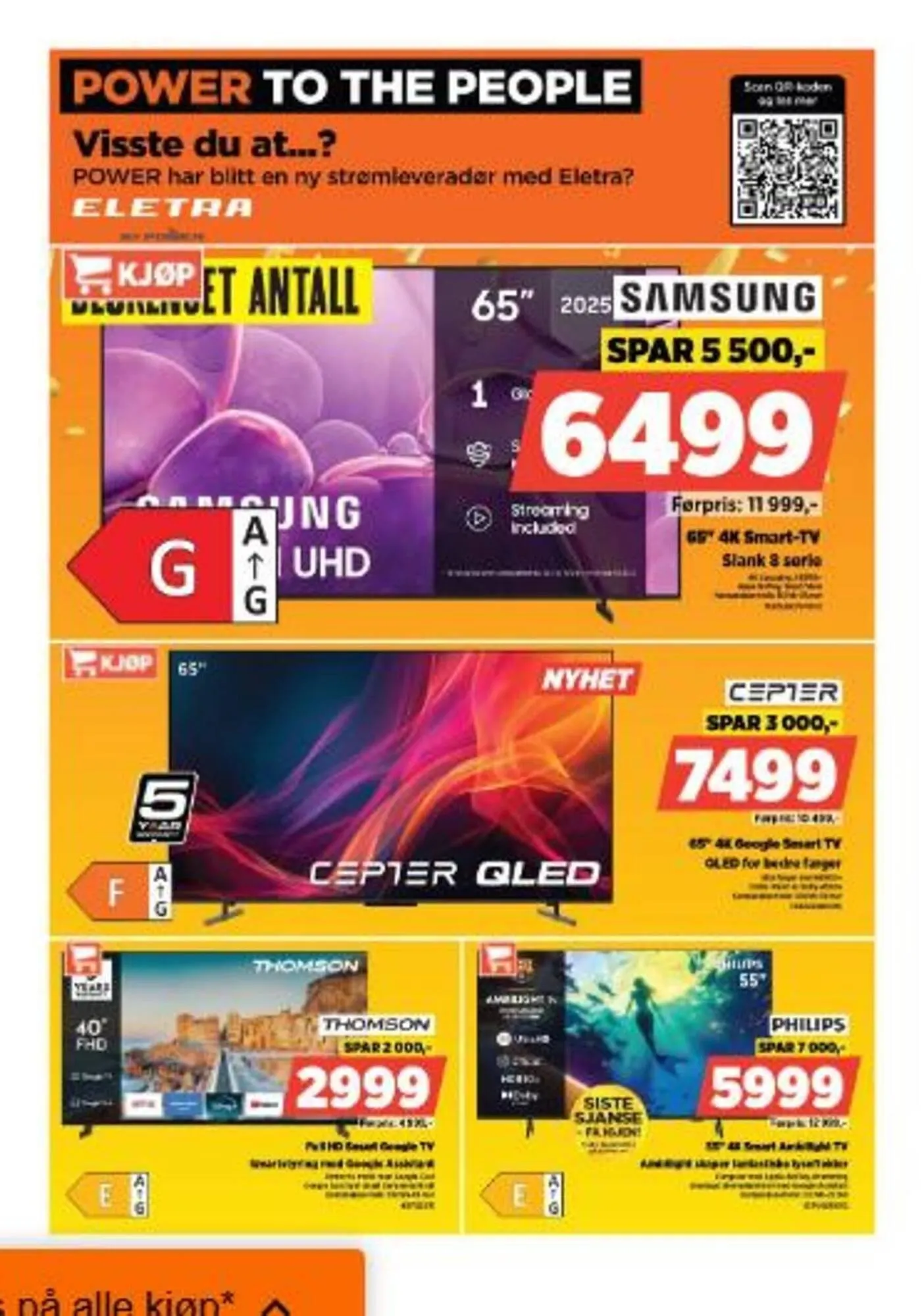 POWER kundeavis fra 16. februar til 22. februar 2026 - kundeavisside 1