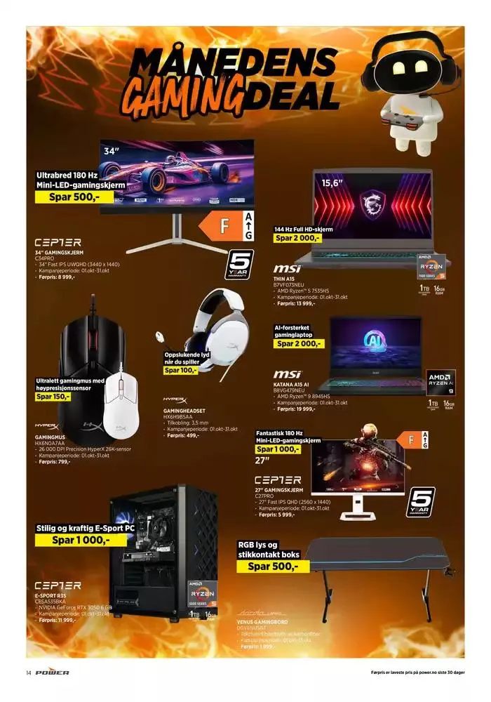 POWER Kundeavis fra 22. oktober til 5. november 2024 - kundeavisside 14