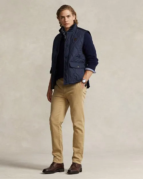 Stretch Slim Fit Knitlike Chino Trouser