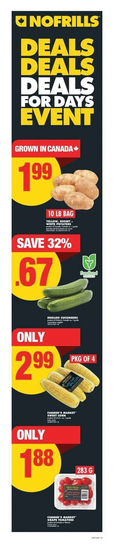 No Frills Weekly Ad from April 23 to April 30 2025 - flyer page 1