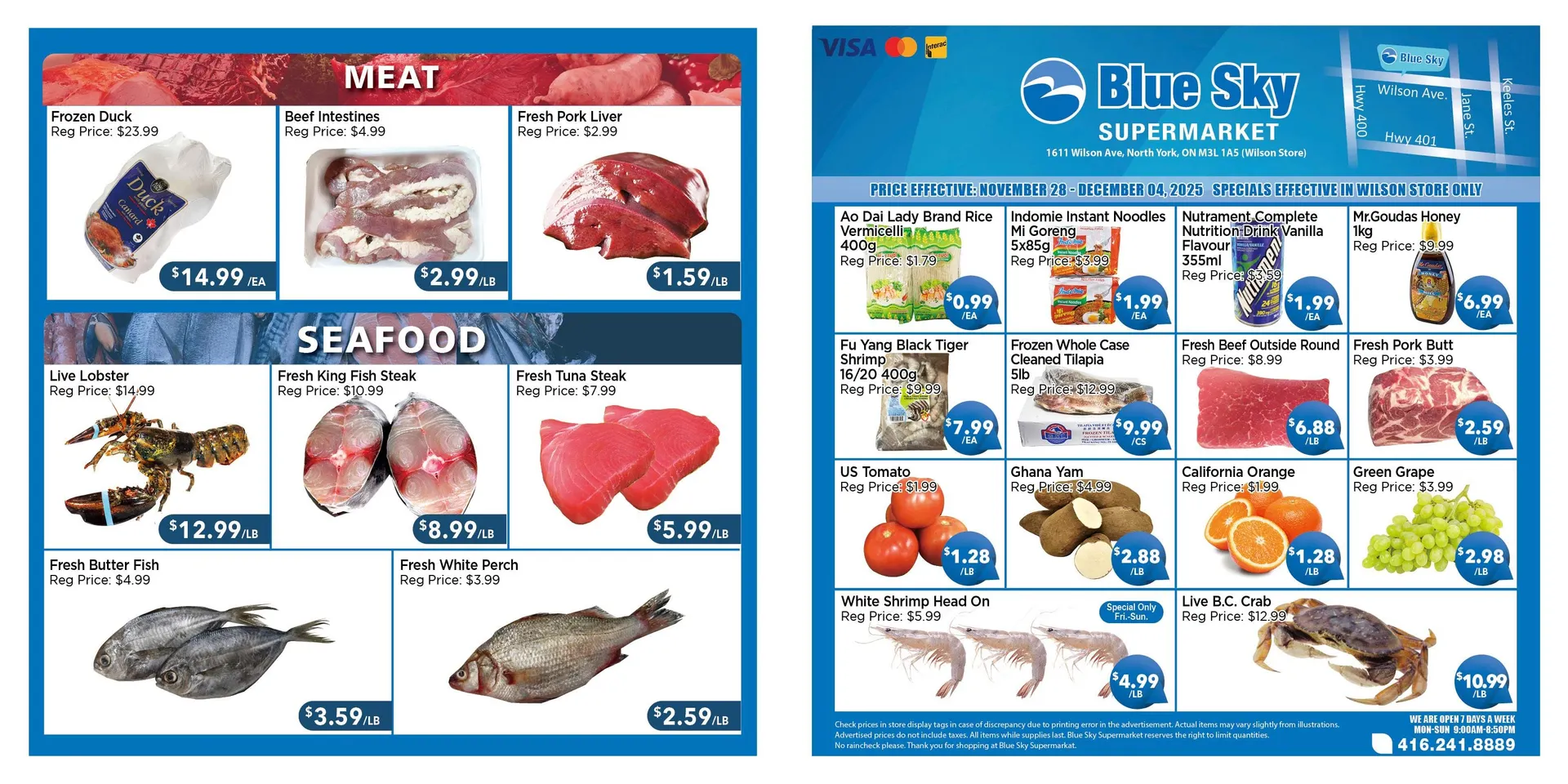Blue Sky Supermarket Sales from November 28 to December 4 2025 - flyer page 