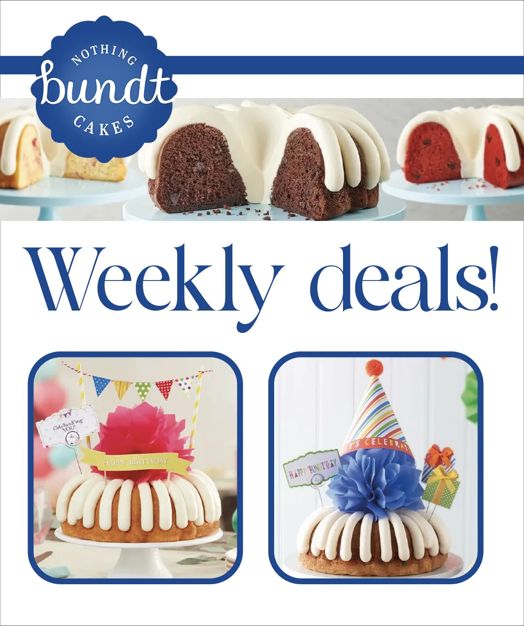 Weekly ad Nothing Bundt Cakes Sales from April 1 to April 30 2025 - Page 