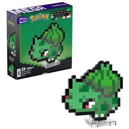Pokemon MEGA Construction Set Bulbasaur Pixel Art