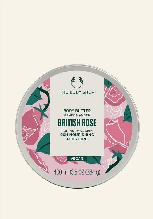 British Rose Body Butter 400ml