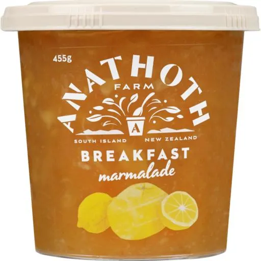 Anathoth Farm Marmalade Breakfast