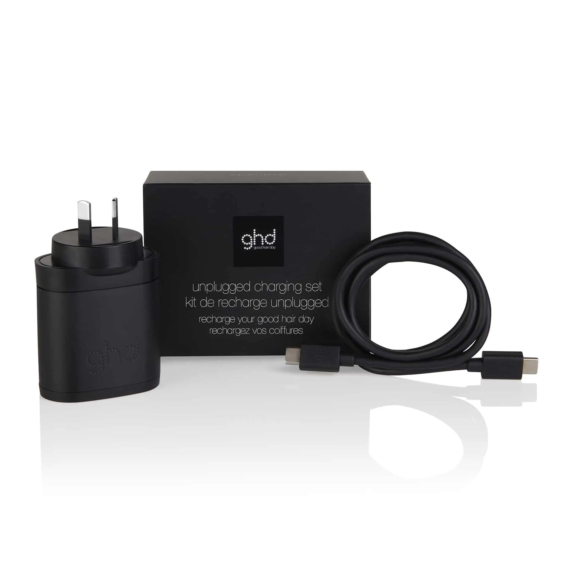 GHD UNPLUGGED CHARGING SET