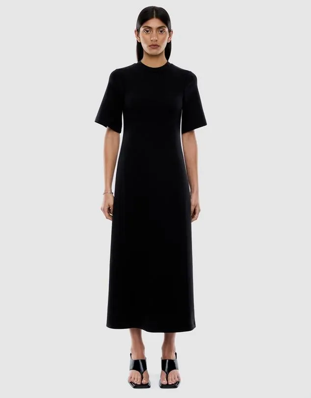 Sarah Short Sleeve Midi Dress