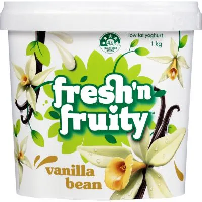 Fresh 'n Fruity Vanilla Bean Yoghurt