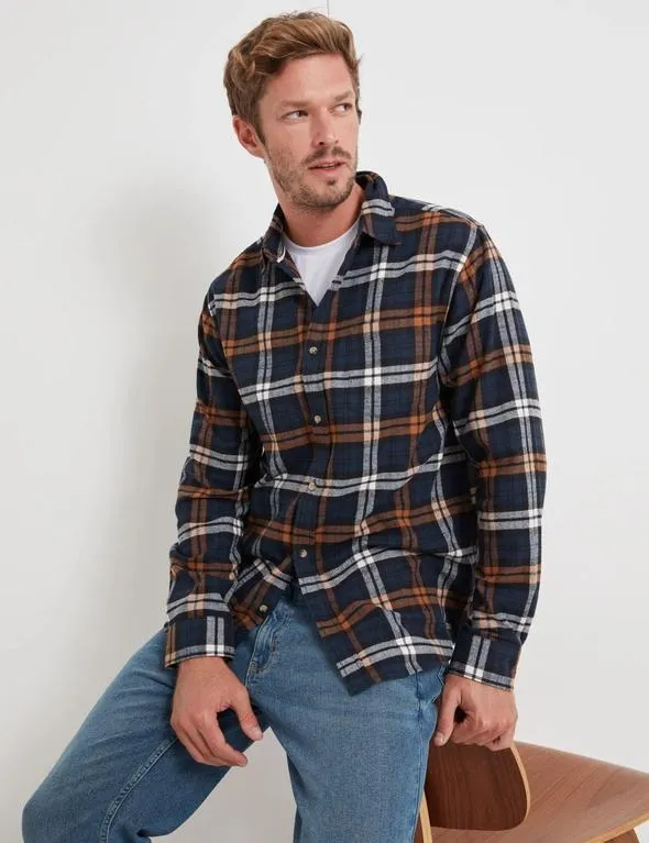 Rivers Heavy Flannel Long Sleeve Shirt