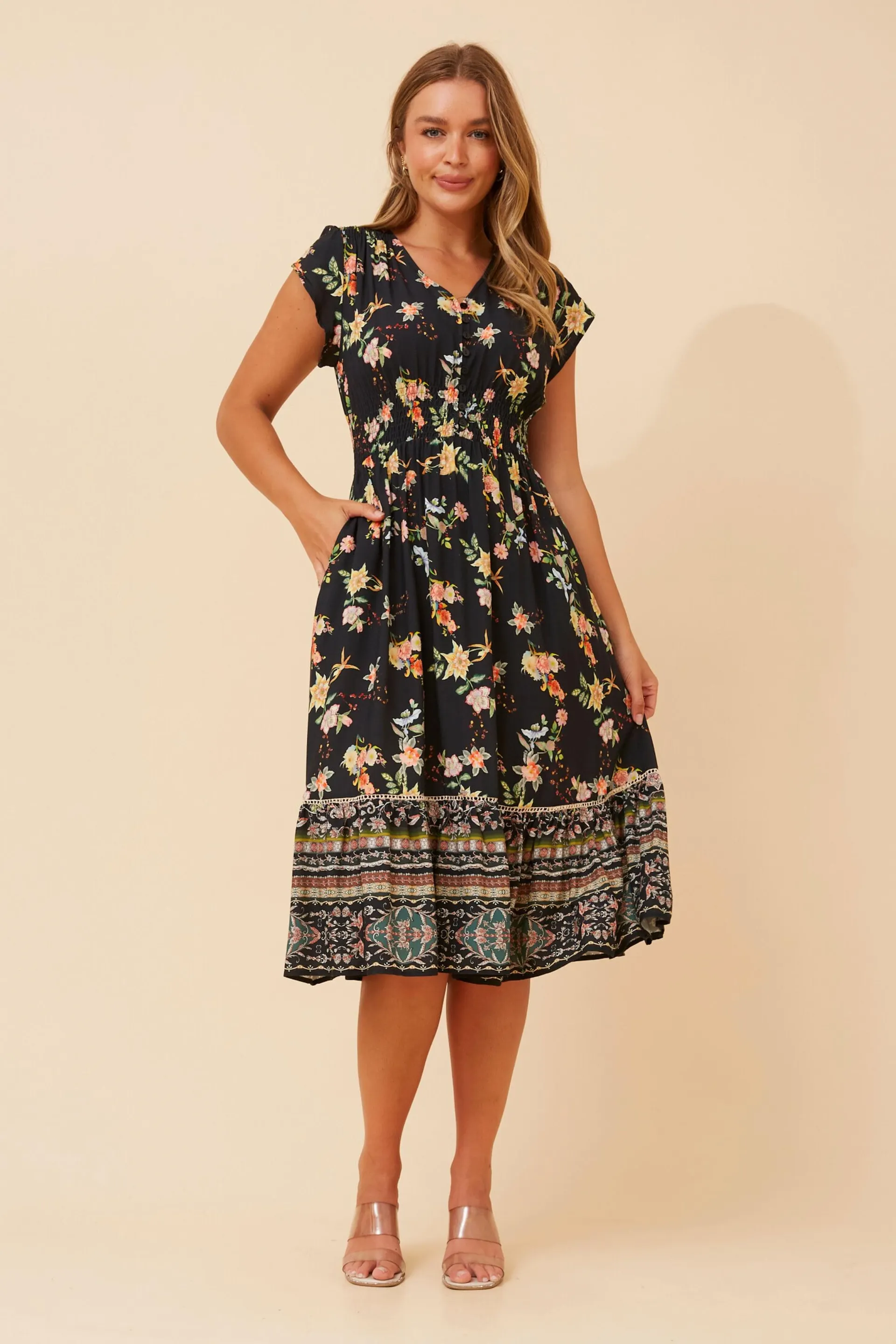 BERTA FLORAL DRESS