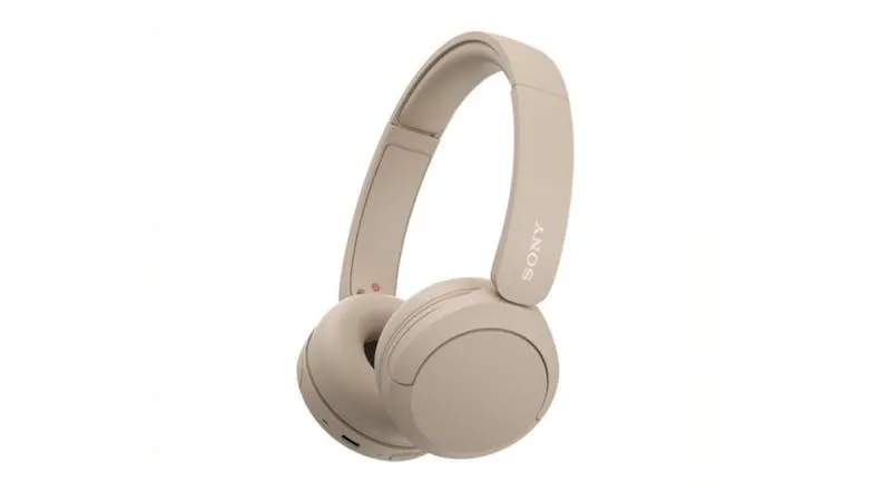 Sony WH-CH520 Wireless On-Ear Headphones - Beige